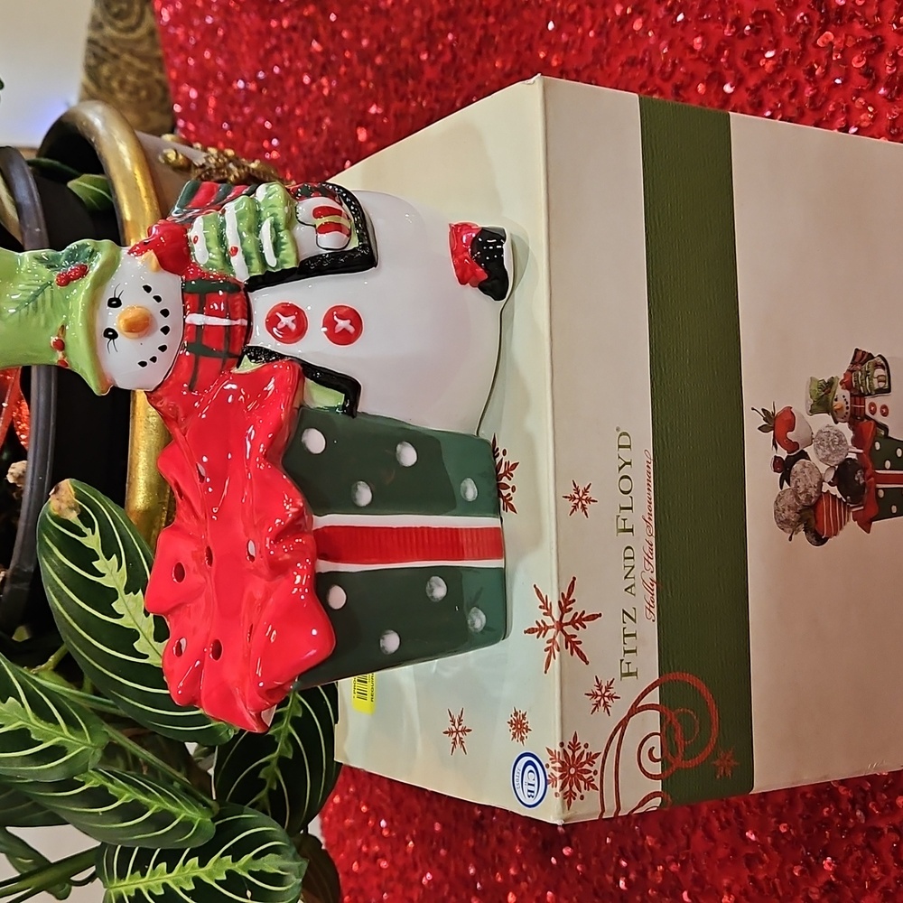 New In‎ Box Cake Pop Balls Fitz Floyd Holder Holiday Bakery Gifts